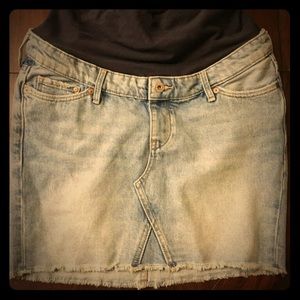 Sold out H&M maternity denim skirt